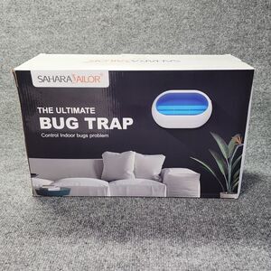 Sahara Sailor Fly Trap, No-Noise Indoor Mosquito Fly Insect Trap with LED Light